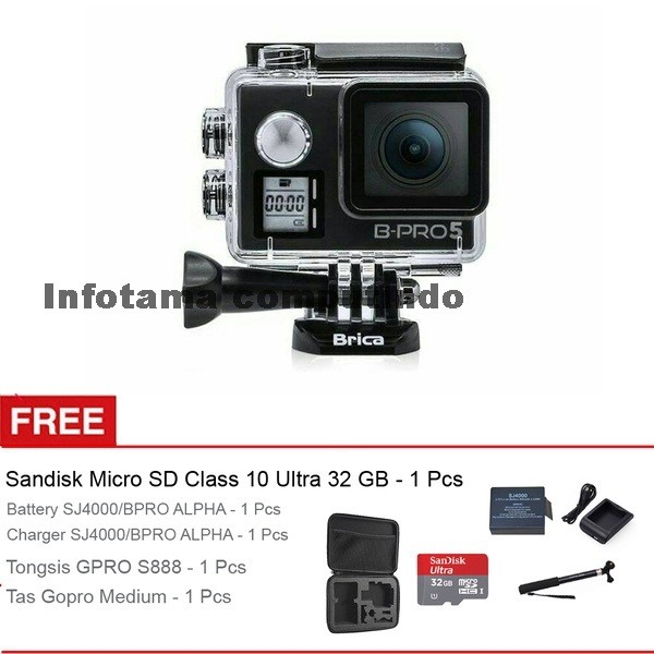 Paket Brica B-Pro5 Alpha Edition Mark IIs 4K Bpro 5 Mark 2s MARK2s AE2