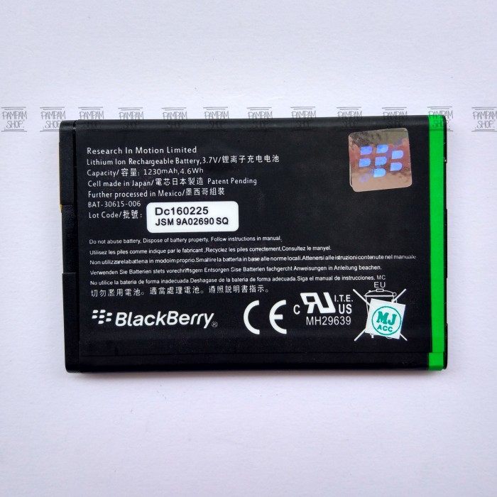 jual baterai blackberry bold 9900 dakota ori batrai jual baterai blackberry bold 9900 dakota ori batrai