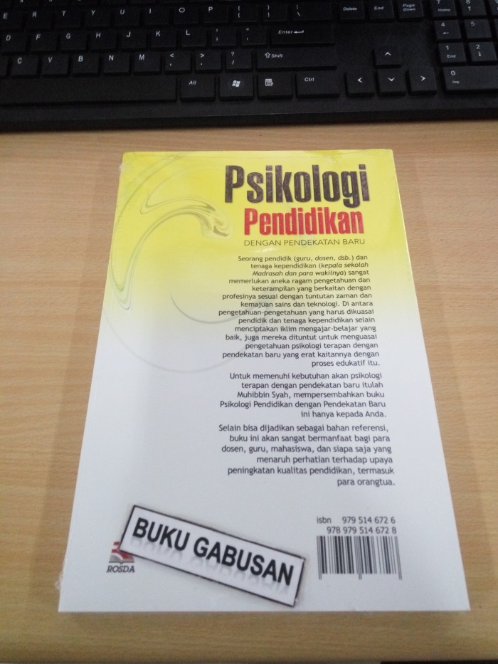 BUKU PSIKOLOGI PENDIDIKAN EDISI REVISI / MUHIBBIN SYAH pr