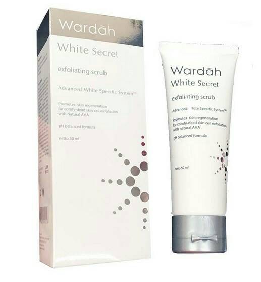 Jual WARDAH WHITE SECRET EXFOLIATING SCRUB 50 ML - Jakarta  