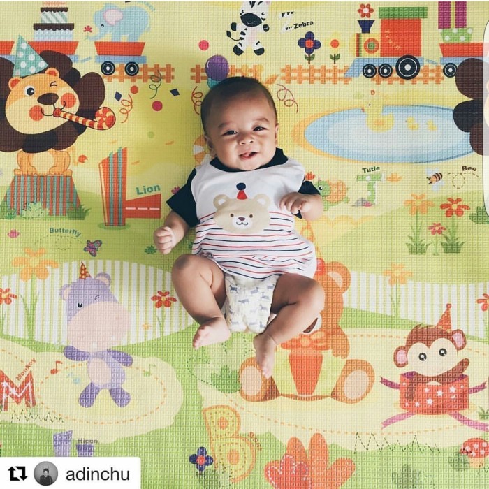 jual karpet bayi parklon korea baby playmat pe roll alas jual karpet bayi parklon korea baby playmat pe roll alas