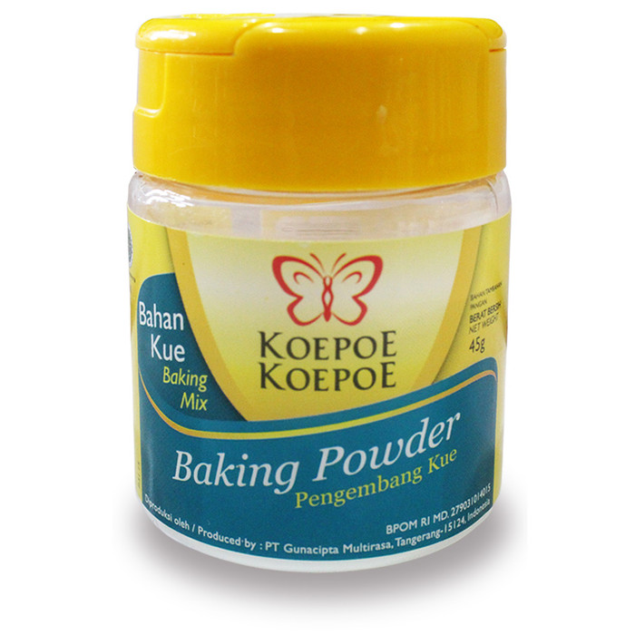 Jual BAHAN KUE KOEPOE KOEPOE BAKING POWDER 45 GRAM/ 45 GR ...