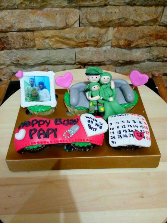 Jual Cupcake Tentara Bday Cake Tni Kado Unik Kota Bandung