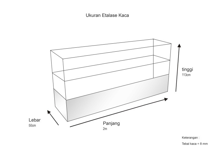 Harga Etalase Bekas Ukuran 2 Meter Katalog.or.id Harga Etalase Bekas Ukuran 2 Meter Katalog.or.id