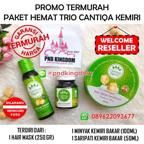 jual paket hemat trio cantiqa kemiri (masker rambut + minyak + Minyak Dan Saripati Cantiqa Kemiri jual paket hemat trio cantiqa kemiri (masker rambut + minyak + Minyak Dan Saripati Cantiqa Kemiri