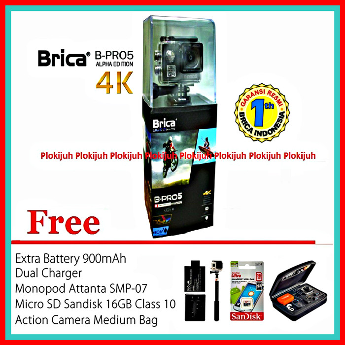 Brica B-PRO 5 Alpha Edition Mark II (AE2) 4K/BPRO Mark 2 Paket Lengkap
