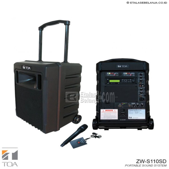 toa portable sound system