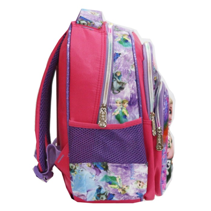 Tas Ransel Tk Import Frozen Fever 5D Timbul Hologram 3 Kantung -Best