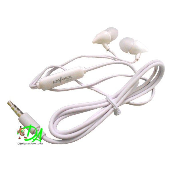 Earphone Stereo Handsfree Headset Advance MU9
