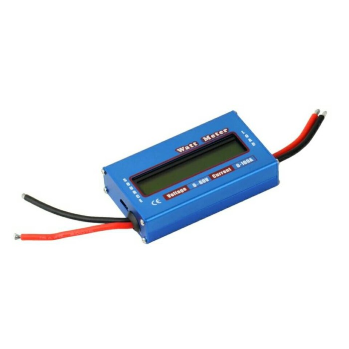 Jual watt volt meter wattmeter voltmeter untuk DC 60v 100A solar panel