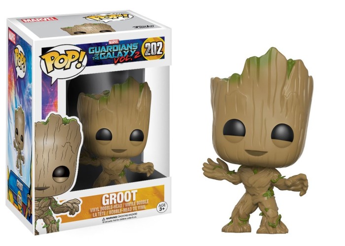 pop Funko Vinyl Guardians of the Galaxy Groot with Lights /& Ornaments Pop