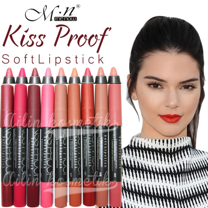 jual nomer 16 menow kissproof matte lipstick me now proof soft ailin kosmetik jkt jual nomer 16 menow kissproof matte lipstick me now proof soft ailin kosmetik jkt
