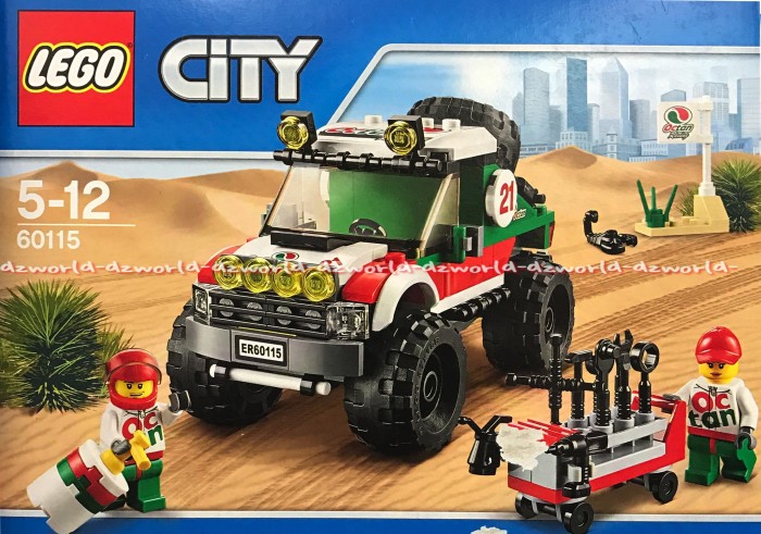 Jual Lego City 60115 Jeep Wrangler Mobil Jeep Ban Besar Mobil Brick