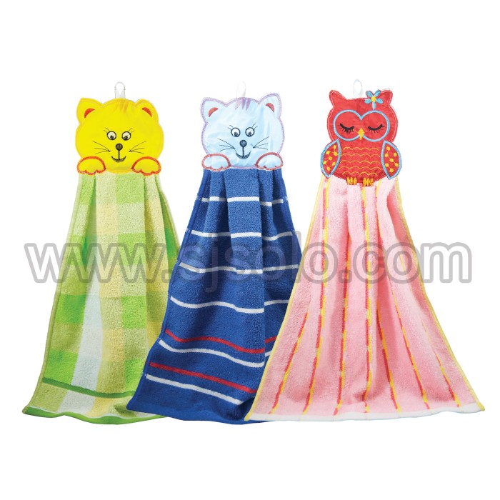 Sapu Lap Handuk Tangan Karakter Boneka Panjang -/+ 48 CM