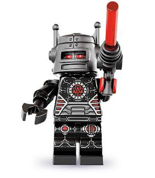 lego robot minifigure