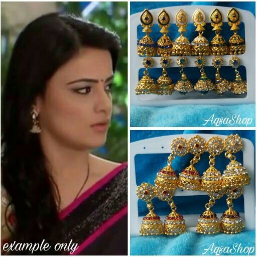 Jual Anting India Anting Jhumka Aksesoris India Aqsashop jual anting india anting jhumka aksesoris india aqsashop
