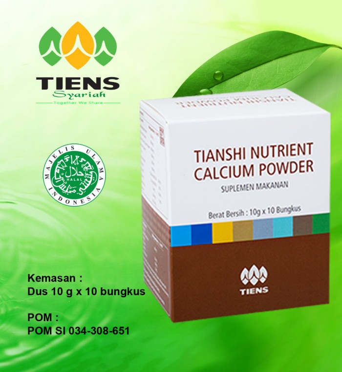 TIANSHI NUTRIENT HIGH CALCIUM POWDER NHCP PENINGGI BADAN