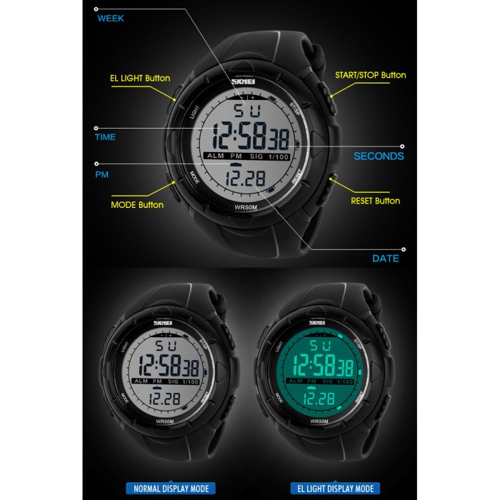 jual skmei sport 1025 original water resistant 50m jual skmei sport 1025 original water resistant 50m