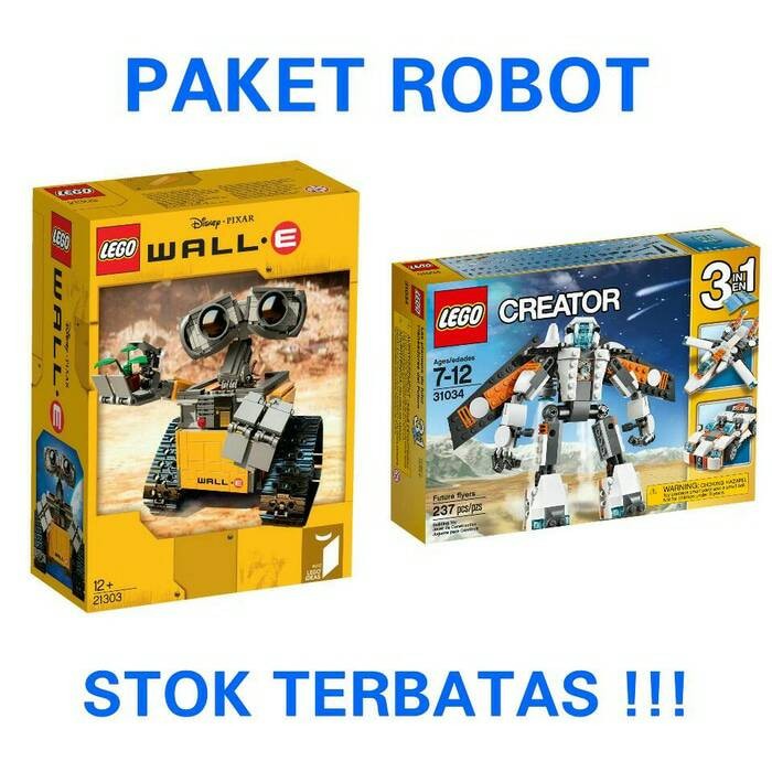 Jual Lego Ideas Wall E Lego Creator Future Flyers Top Bricks