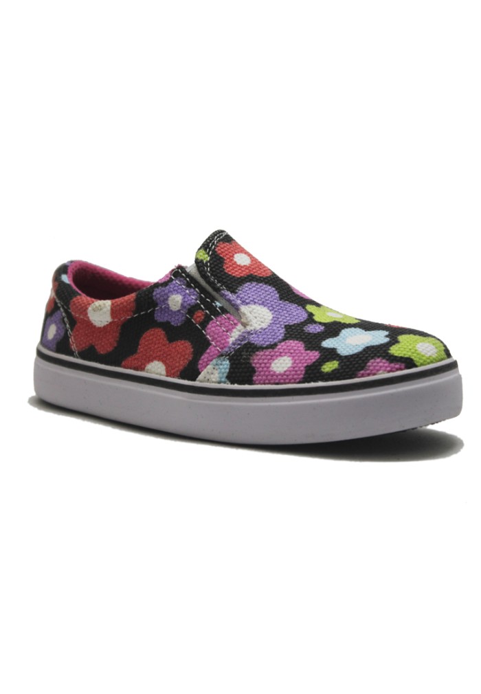 pink canvas slip on shoes