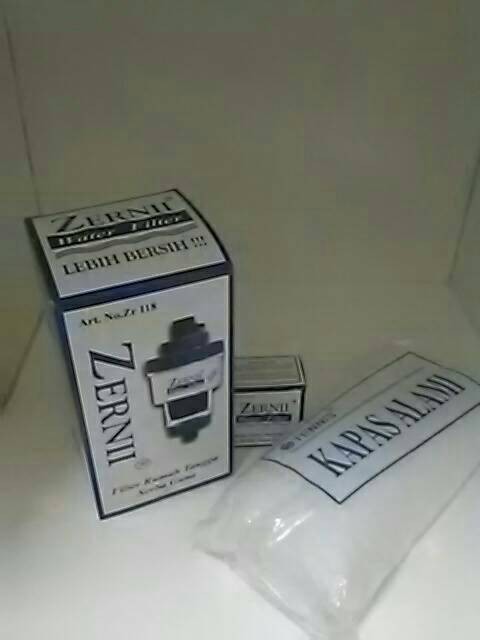 1 paket Filter Air Zernii, plus 1 refill karbon dan 1 refill kapas di bogor