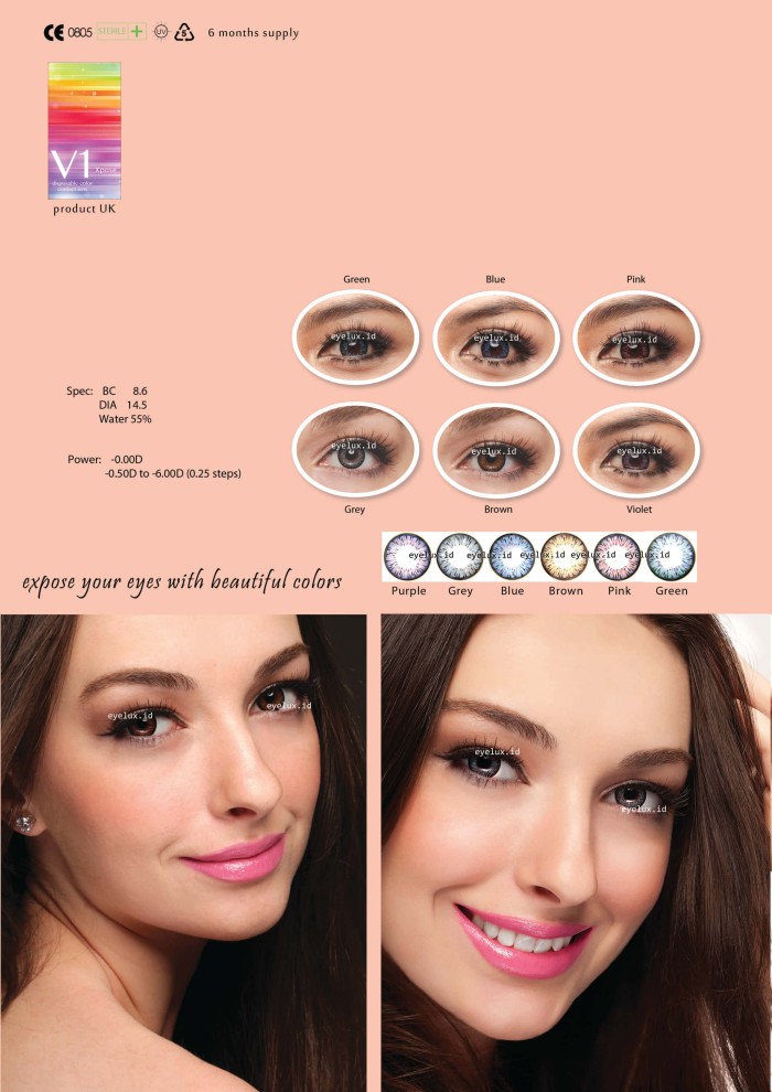 Color Contact Lens Kemenkes Source · Softlens V1 Xpose .