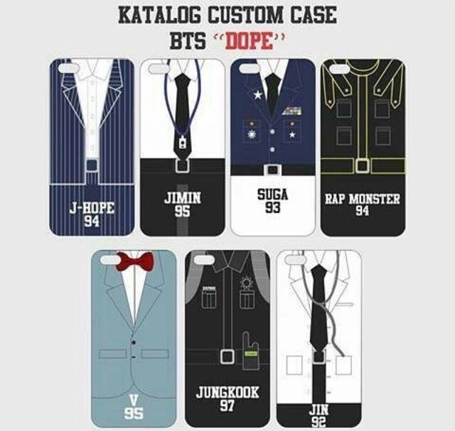 Jual Custom Case Hardcase 5 Bts Dope 2 Iphone Samsung Dll