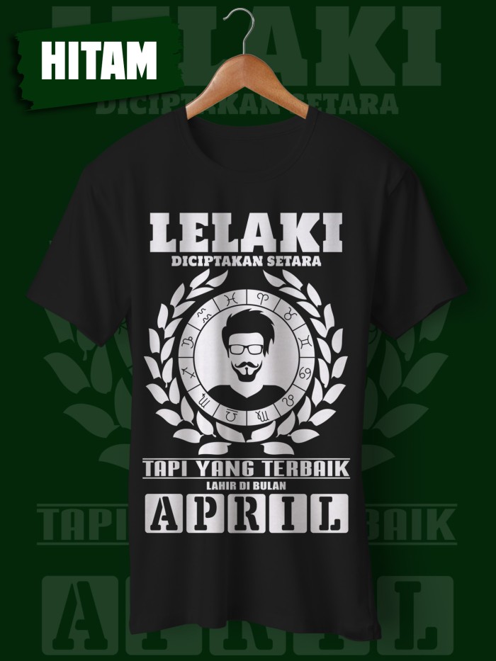 Cek Harga Baru Kaos Kekinian Pria Semua Lelaki Keren Di Bulan Maret Source · Kaos Lelaki April Hitam