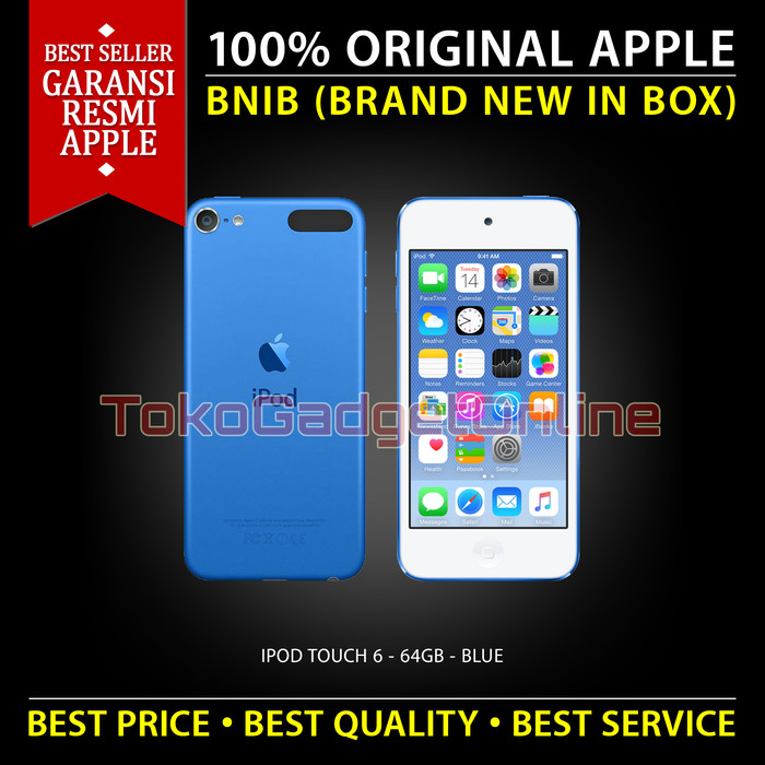 Apple iPod touch 64GB Biru Apple iPod touch 64GB Biru image
