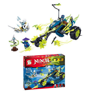 lego ninjago chain cycle ambush