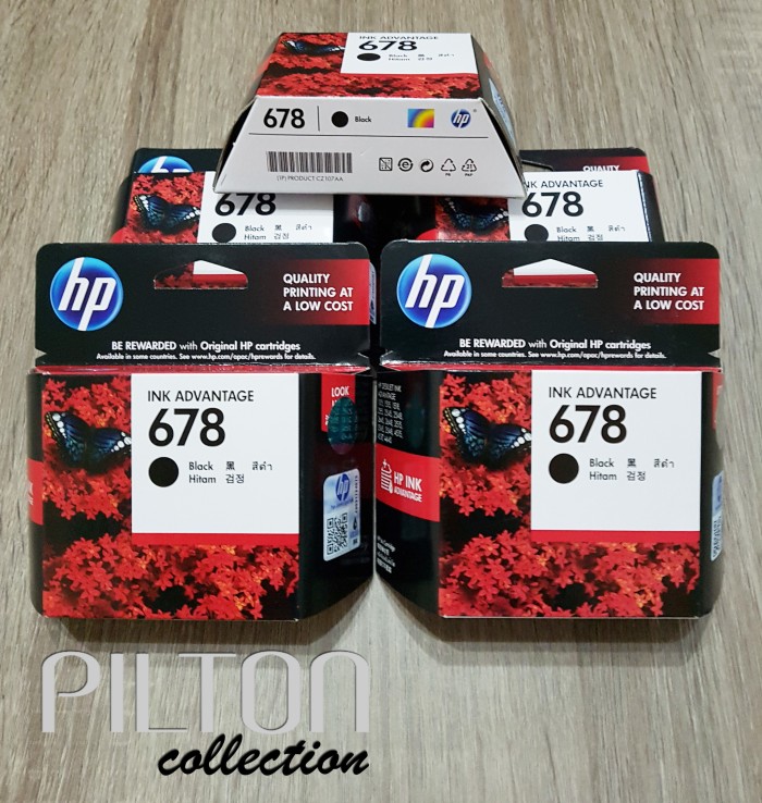 jual cartridge tinta hp 678 black color ori pilton jual cartridge tinta hp 678 black color ori pilton