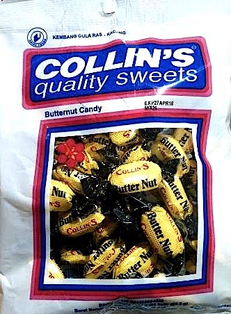 Permen Kacang Butter Nut Collins Jadul / Butternut Collin Peanut Candy