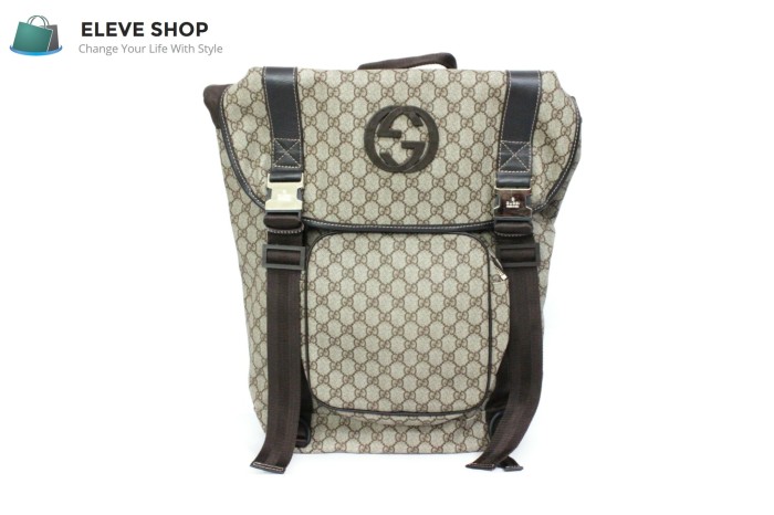 gg supreme canvas backpack