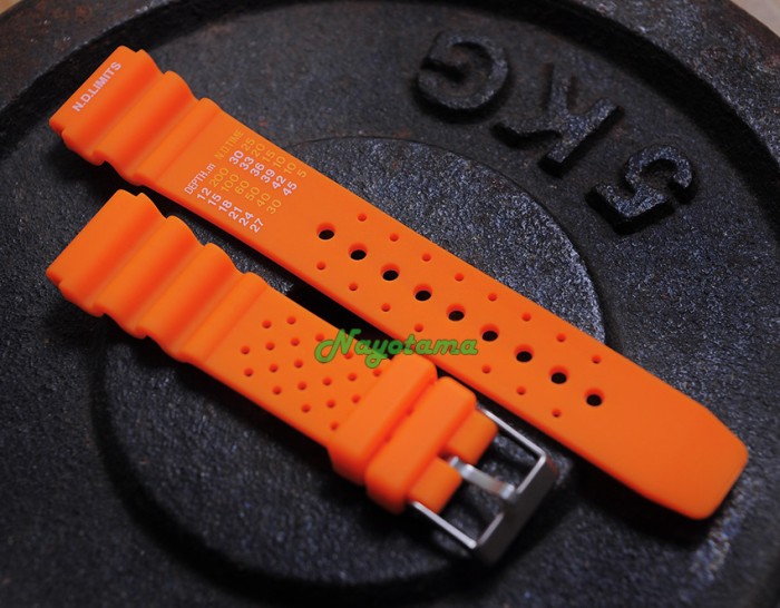 Jual 22mm ND Limits Orange - Tali Jam Tangan Karet Rubber Strap ... Jual 22mm ND Limits Orange - Tali Jam Tangan Karet Rubber Strap ...