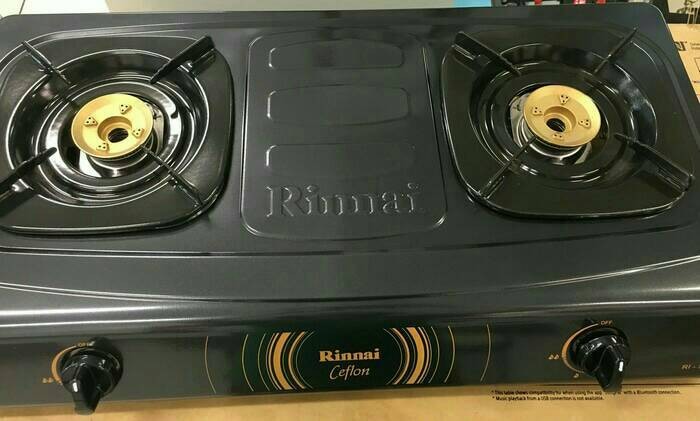 Rinnai Kompor Gas 2 Tungku RI-522C / CEFLON