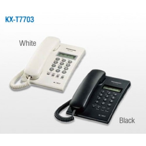 Foto Produk Telpon Telephone Panasonic KX-T7703 - Hitam dari Kudos Trading