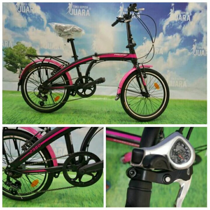 Jual SEPEDA LIPAT PACIFIC 2980 NEW 2017 FOLDING BIKE