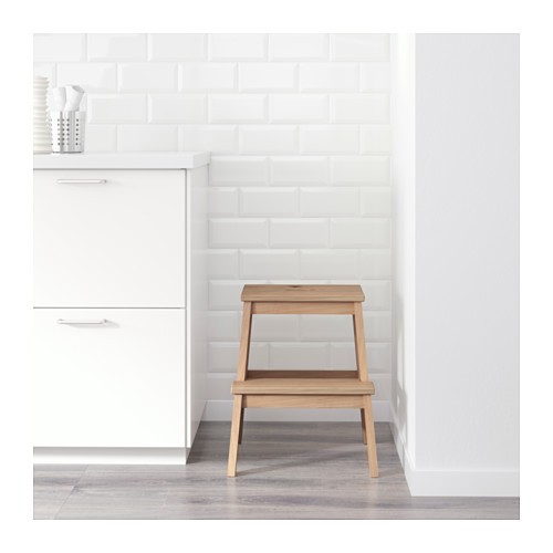 jual ikea bekvam bangku tangga warna kayu tinggi 50cm jual ikea bekvam bangku tangga warna kayu tinggi 50cm