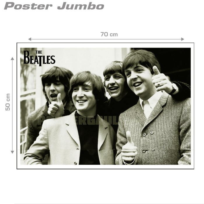 Poster THE BEATLES #11 - Jumbo size 50 x 70 cm
