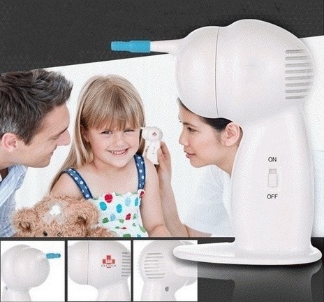 Waxvac Ear Cleaner Vacuum Removal / Pembersih Penyedot Kotoran Telinga .