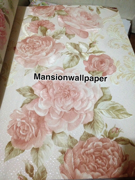 Jual Wallpaper Dinding Bunga Mawar Besar Eksklusif Jakarta Utara Mansion Wallpaper Tokopedia