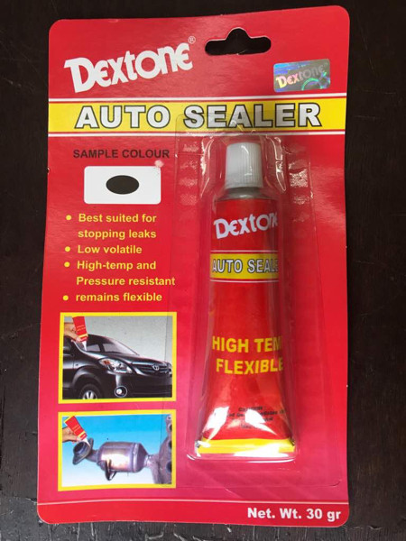 Jual LEM AUTO SEALER  DEXTONE LEM KACA RTV HITAM RED 