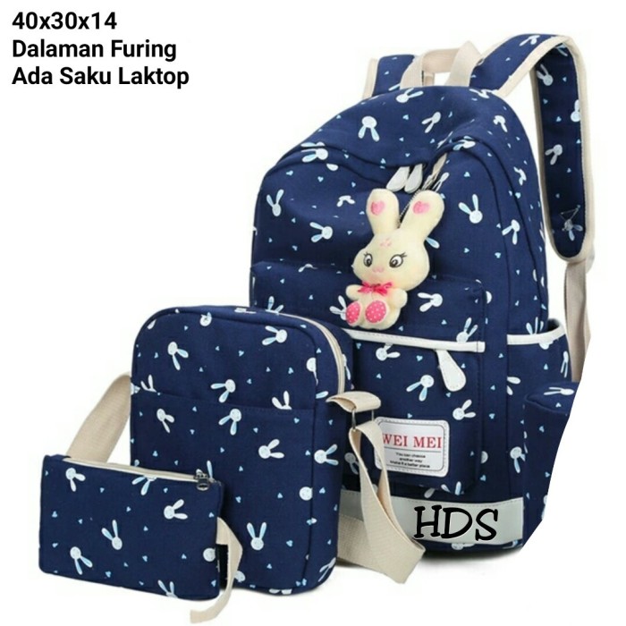 Foto Produk Backpack 3in1 kelinci dari Then4Shop