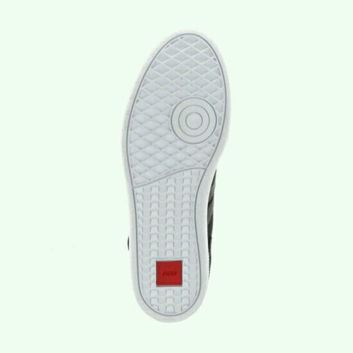 Piero Sepatu Classic London Premium - Black/White/Raven