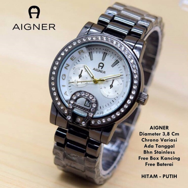 Termurah Jam Tangan Aigner / Ready 3 Warna / Jam Tangan Wanita Aigner
