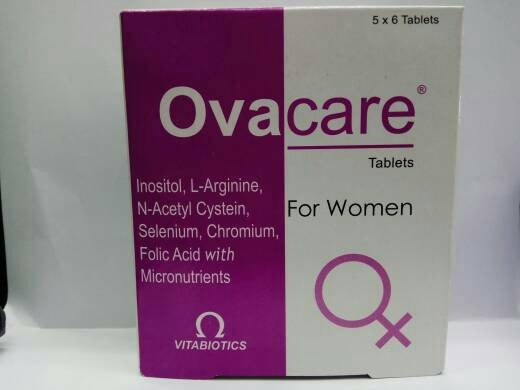 Ovacare Isi 30 Tablet 5 Strip Isi 6 Tablet Suplemen Wanita