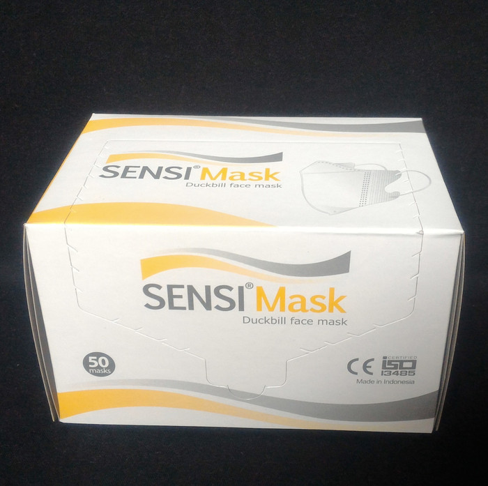 Jual masker sensi duckbill masker debu mulut 3 ply - OPA