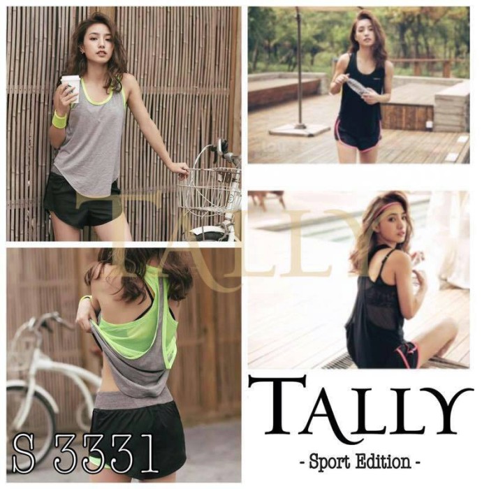 jual kaos singlet sport baju senam aerobic tally jual kaos singlet sport baju senam aerobic tally