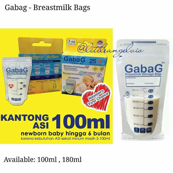 Promo Gabag Kantong Asi 100ml GROSIR breastmilk Storage Bags