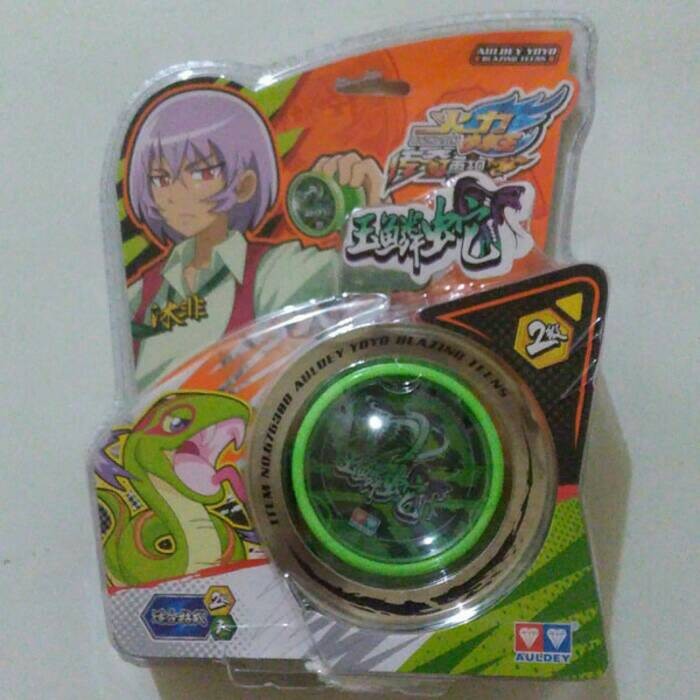 Jual Mainan Anak Yoyo Auldey Blazing 5 Jade Snake jual mainan anak yoyo auldey blazing 5 jade snake